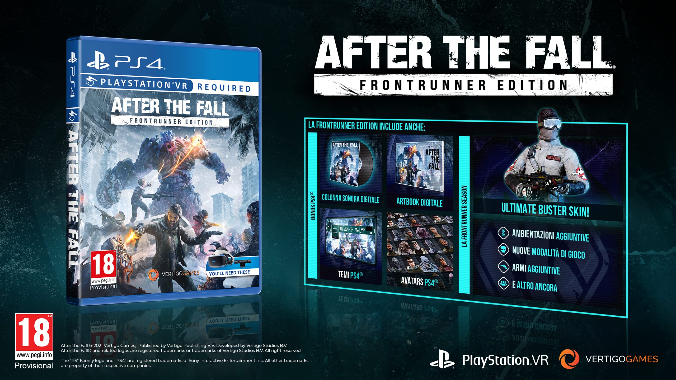 After The Fall - Frontrunner Edition PS4 - PAL ESP - Nuevo After The Fall - Frontrunner Edition PS4 - PAL ESP - Nuevo